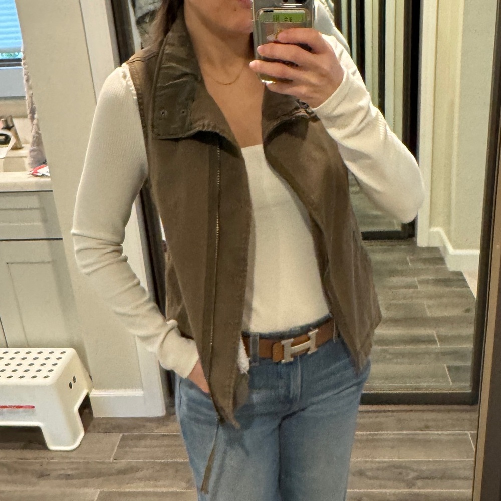 Anthropologie Marrakech Utility Sherpa Vest